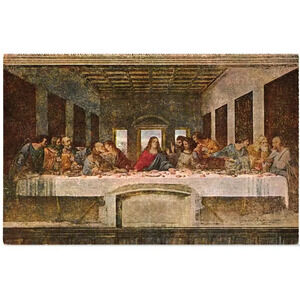 Milano Convento Di S. M. Delle Grazie. Leonardo Da Vinci Il Cenacolo Postcard